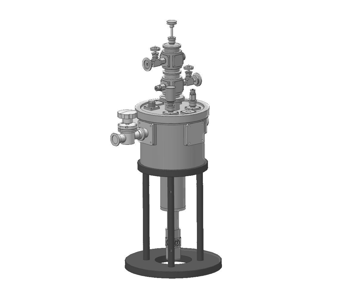 Sample in a vapor atmosphere liquid nitrogen storage thermostat STG-80-V