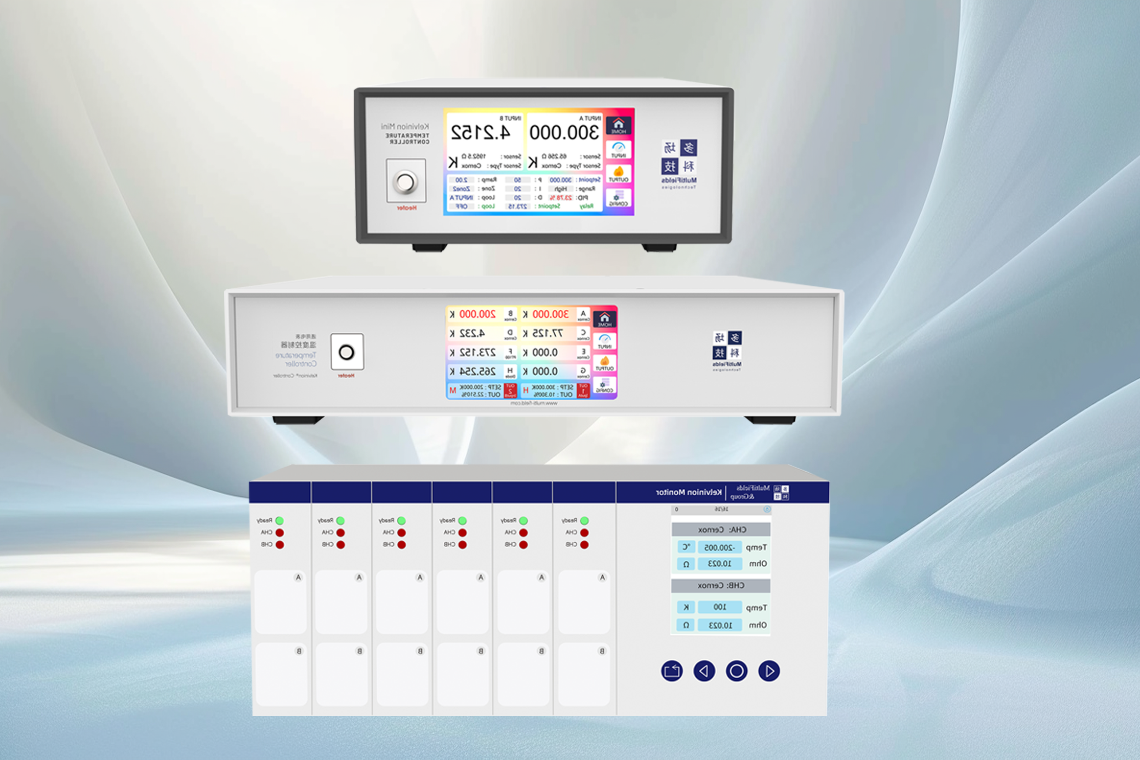 Shanghai Keshun launched domestic temperature control instrument and temperature monitor